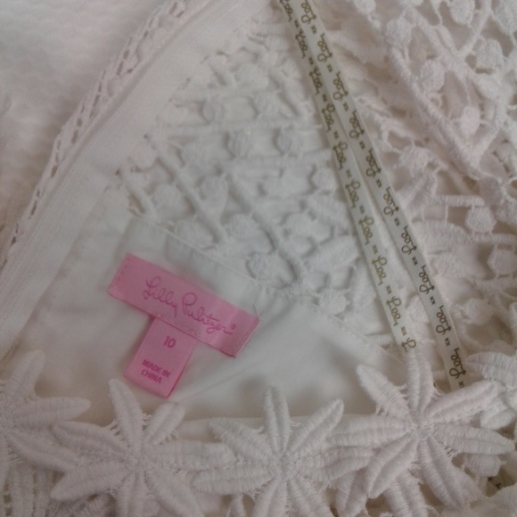 SOLD l Breakers White Floral Shift Dress - Picture 7 of 8